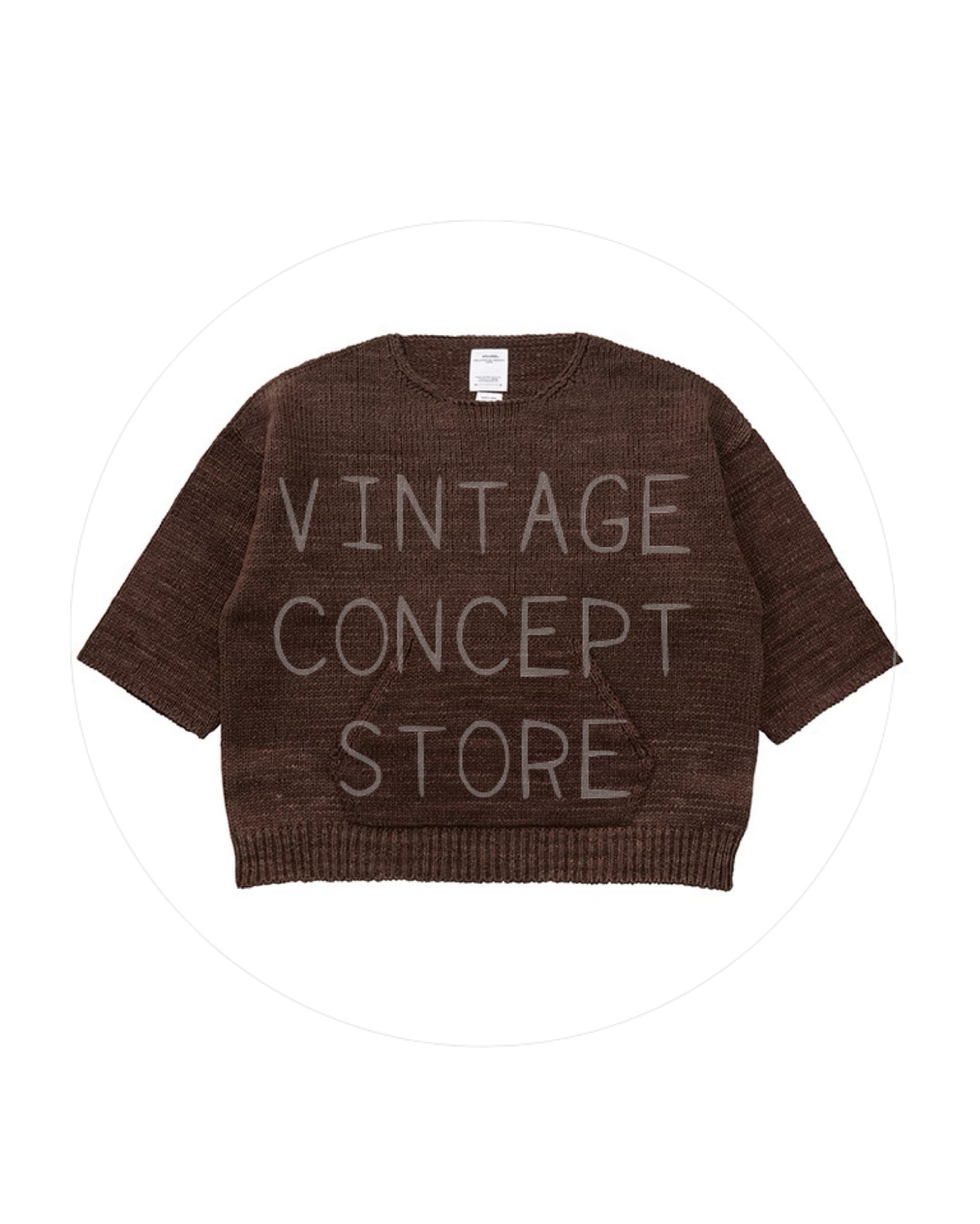 visvim 25AW BURROW CREW KNIT N.D.